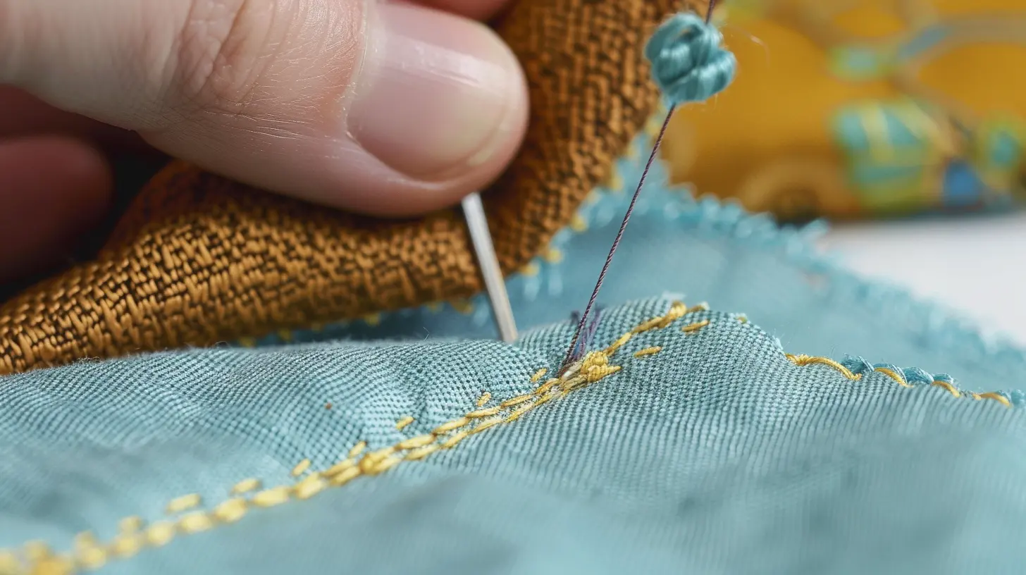 Hand Sewing Essentials: How to End a Stitch by Hand