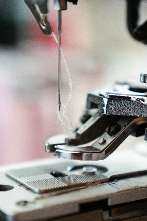 What is the first thing a beginner should sew: how to thread a sewing machine.